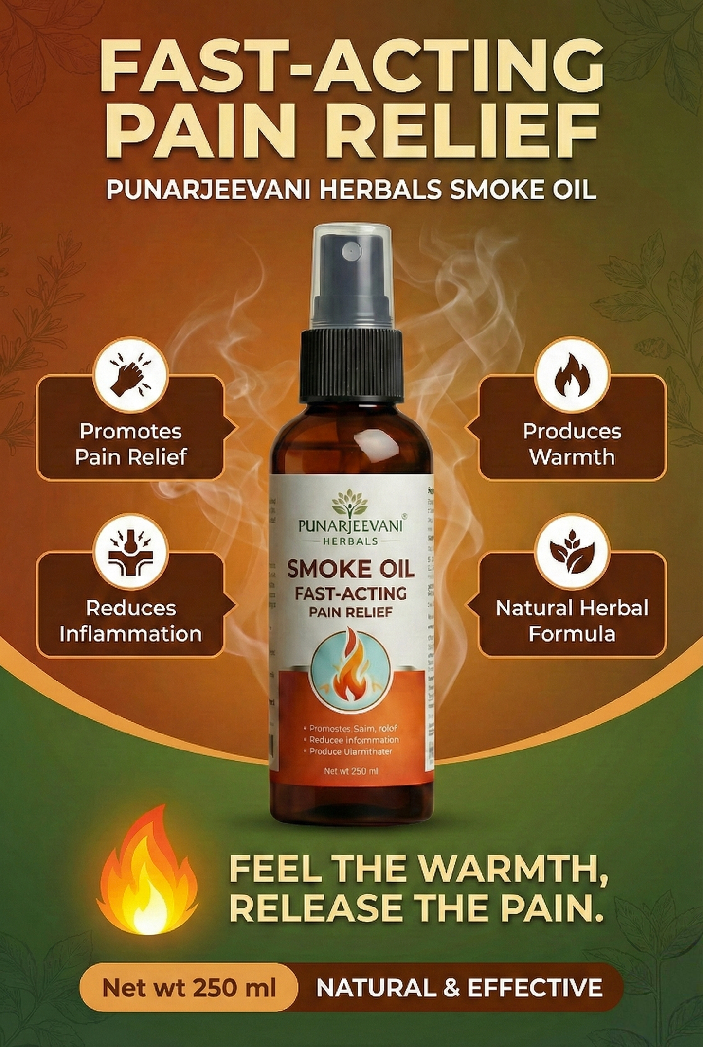Fast Acting Smoke Oil- Modern Pain Relief Oil