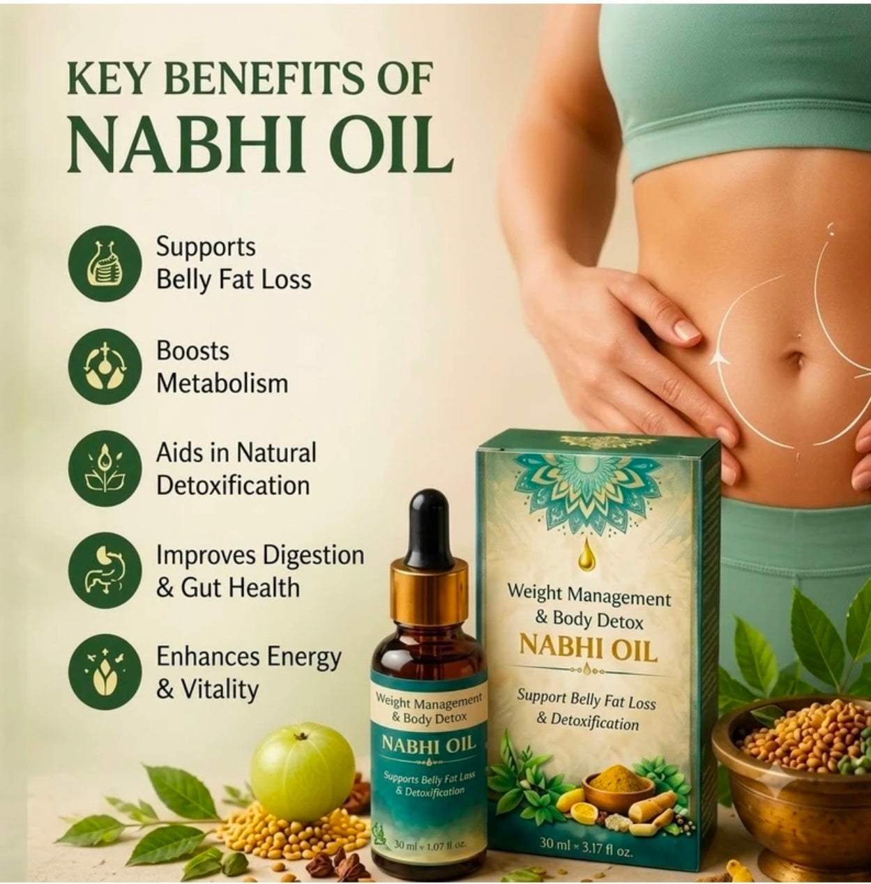 Digestion & Detox Nabhi Oil