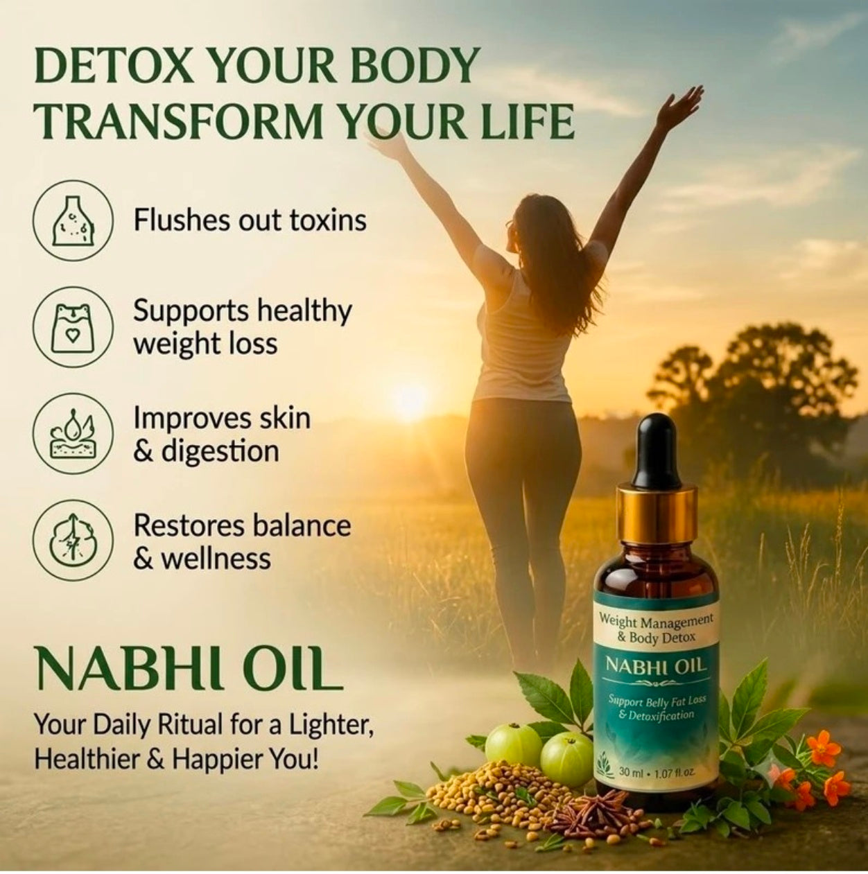 Digestion & Detox Nabhi Oil