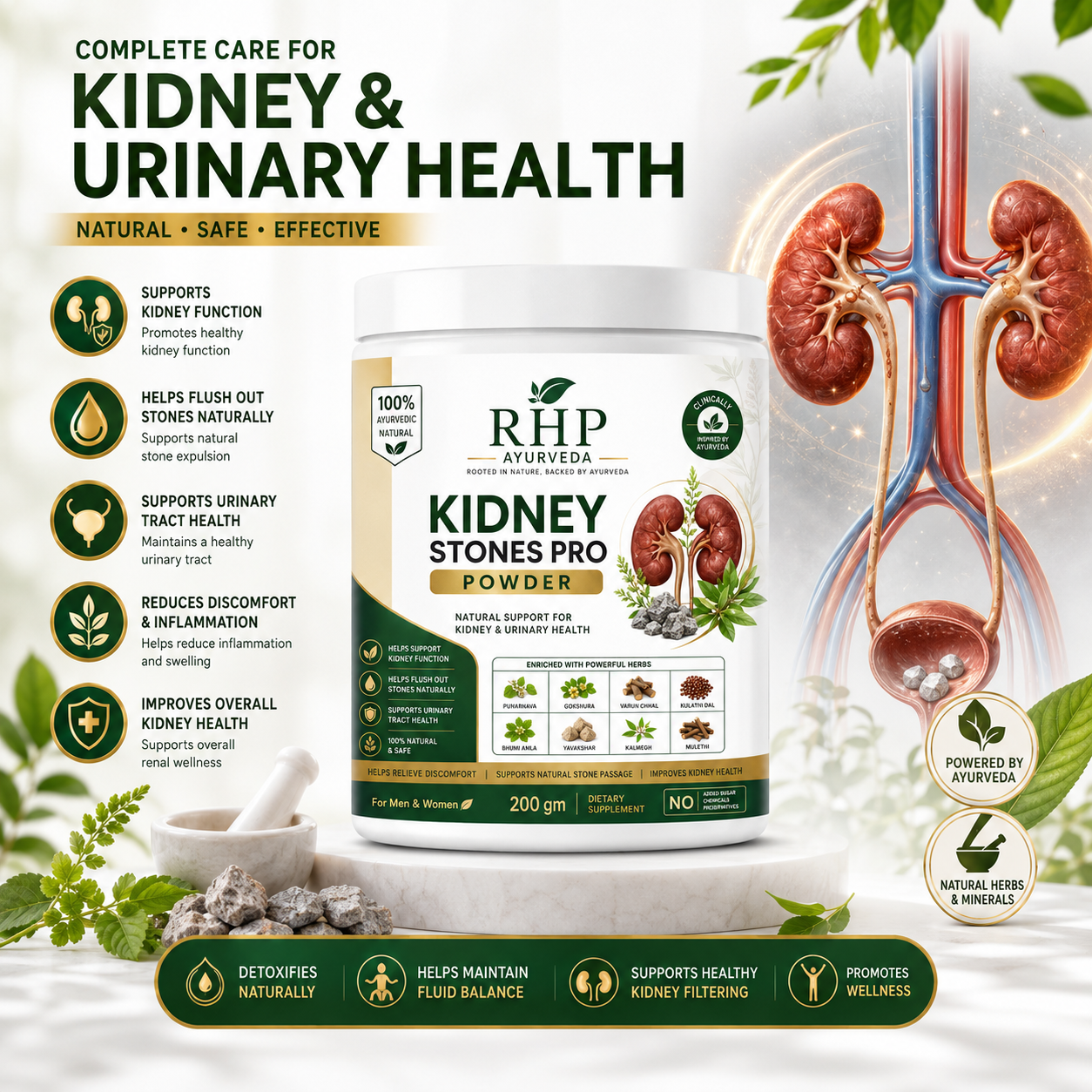 Kidney Stone Relief Powder-30 Days Challenge