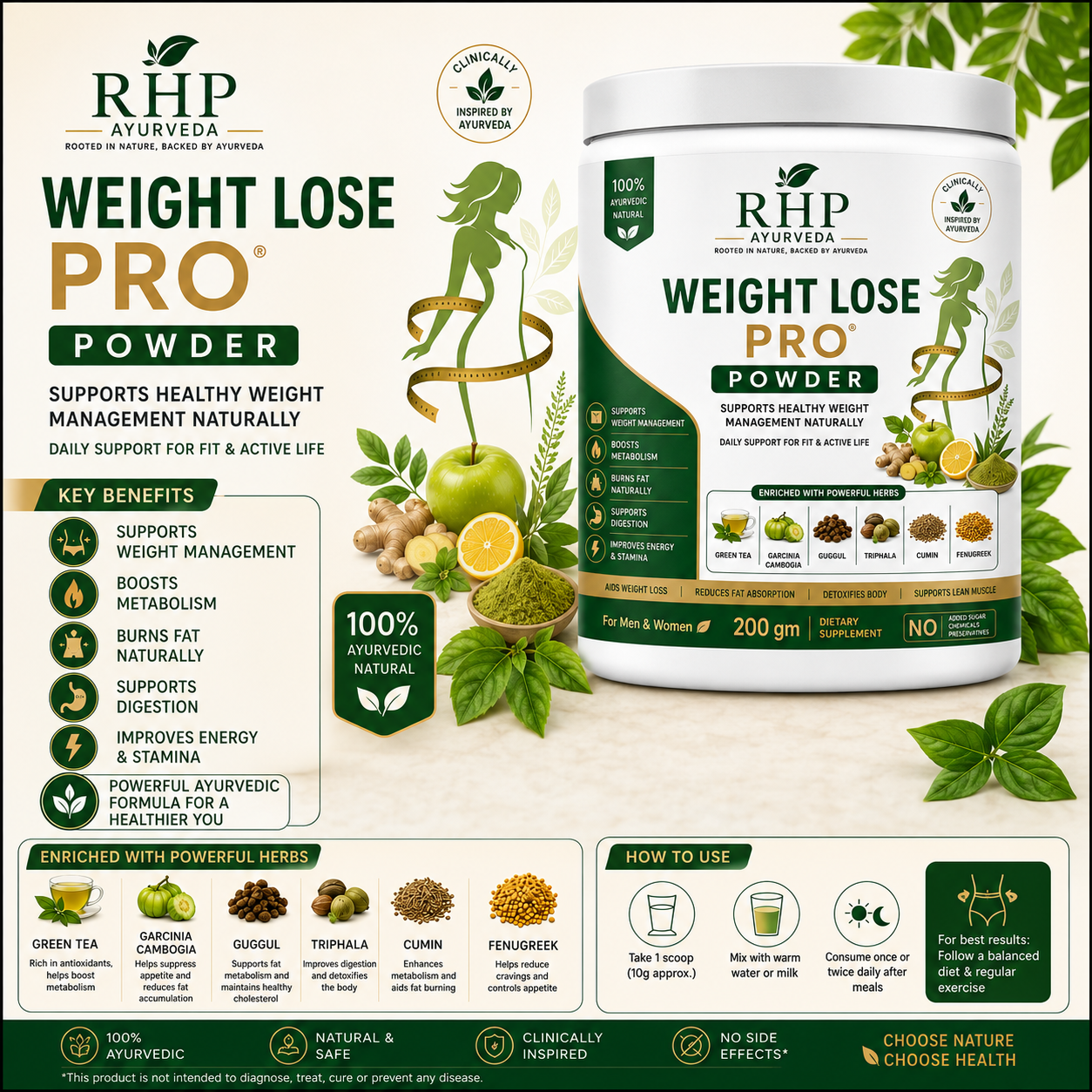 RHP Weight Loss Pro Powder-30 Days Challenge